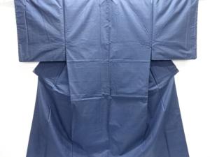 未使用品　本場泥大島紬100亀甲男物着物(キングサイズ)